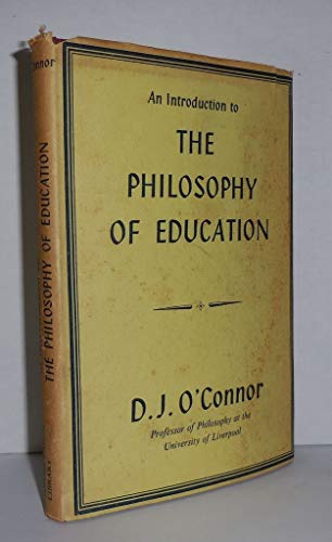 9780710018984: Introduction to the Philosophy of Education