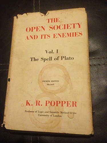 Beispielbild fr Open Society and Its Enemies: The Spell of Plato v. 1 zum Verkauf von WorldofBooks