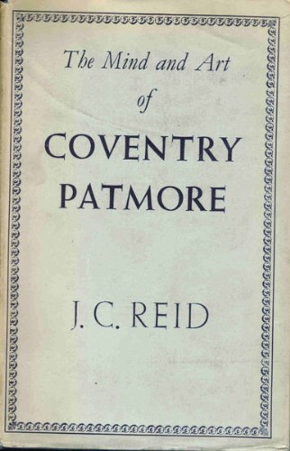 Stock image for The Mind and Art of Coventry Patmore for sale by Plugged Books