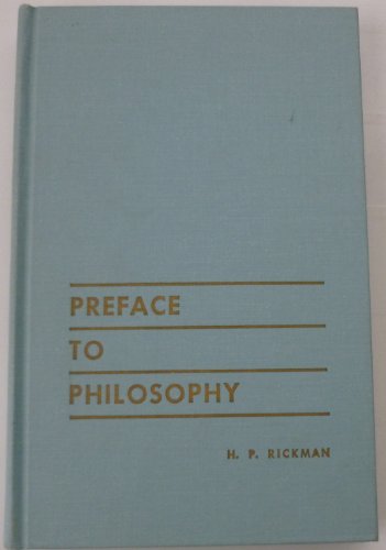 Beispielbild fr Preface to Philosophy zum Verkauf von ThriftBooks-Dallas