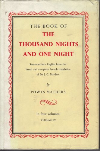 9780710021830: Arabian Nights: Book of the Thousand Nights and One Night, v.4