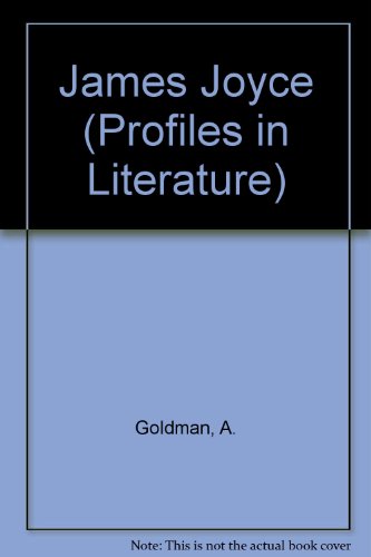Beispielbild fr James Joyce (Profiles in Literature Series) zum Verkauf von Anybook.com