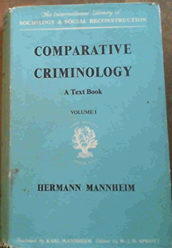 Stock image for Comparative Criminology : A Text Book for sale by Better World Books