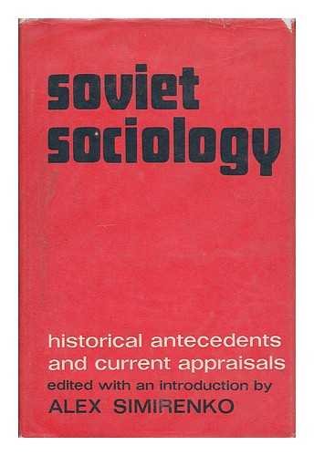 Stock image for Soviet Sociology for sale by Kennys Bookstore