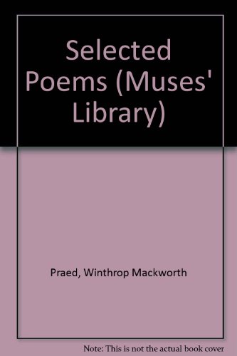 Stock image for Selected Poems (Muses'Library) for sale by Kennys Bookstore