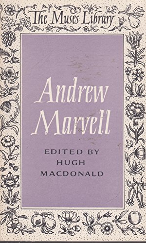 Stock image for The Poems of Andrew Marvell (Muses Library) for sale by Best and Fastest Books