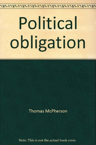 Stock image for Political Obligation for sale by Better World Books