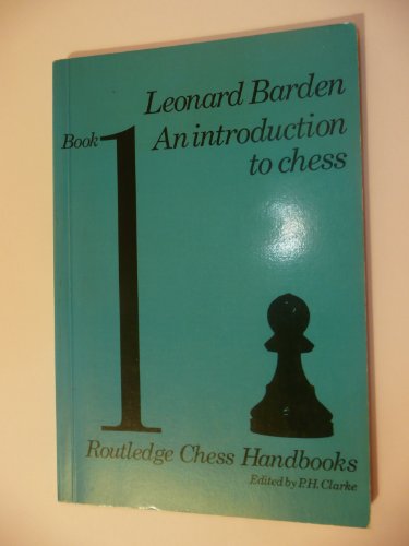 Stock image for Introduction to Chess (Chess Handbooks) for sale by WorldofBooks