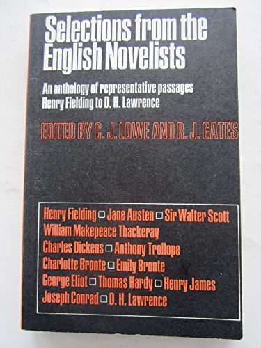 Imagen de archivo de Selections from the English Novelists a la venta por AwesomeBooks