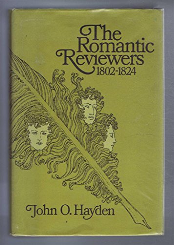 Beispielbild fr The Romantic Reviewers, 1802-1824 zum Verkauf von Anybook.com