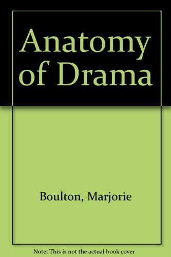 Beispielbild fr The Anatomy of Drama. zum Verkauf von Plurabelle Books Ltd