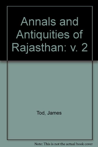 Beispielbild fr Annals and Antiquities of Rajast'han or the Central and Western Rajpoot States of India zum Verkauf von Black Cat Books