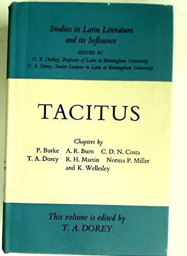 Imagen de archivo de Tacitus; (Studies in Latin literature and its influence) a la venta por Books From California