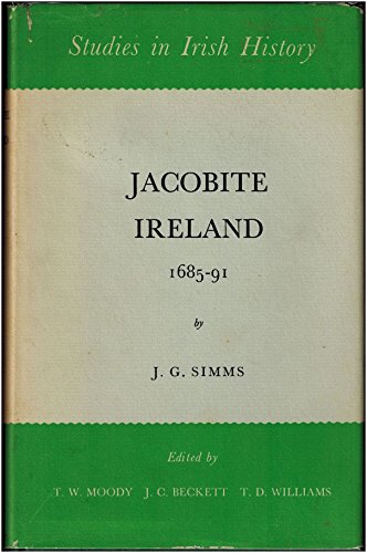 9780710064462: Jacobite Ireland, 1685-91 (Studies in Irish history)