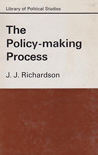 Beispielbild fr Policy Making Process (Library of Political Studies) zum Verkauf von AwesomeBooks