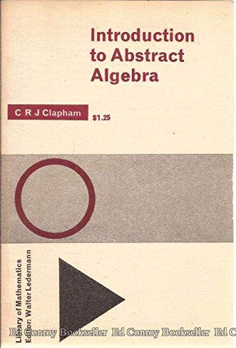 Stock image for Introduction to Abstract Algebra (Library of Mathematics) for sale by Basement Seller 101
