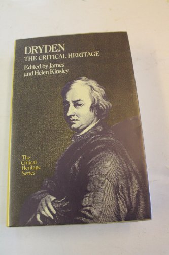 Imagen de archivo de Dryden: The Critical Heritage a la venta por G. & J. CHESTERS