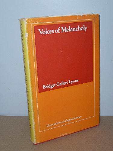 Imagen de archivo de Voices of Melancholy Lyons, Bridget Gellert a la venta por Librairie Parrsia