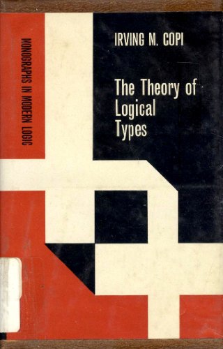 Stock image for The Theory of Logical Types for sale by Better World Books