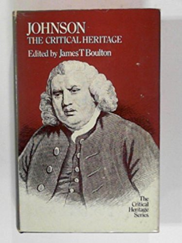 Imagen de archivo de Johnson : The Critical Heritage a la venta por Better World Books