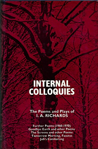 Internal Colloquies (9780710072139) by I. A. Richards