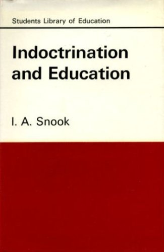 Stock image for Indoctrination and education (Students library of education) for sale by GF Books, Inc.