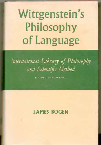 9780710072641: Wittgenstein's Philosophy of Language (International Library of Philosophy)