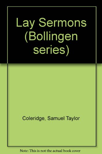 9780710073501: Lay Sermons (Bollingen series)