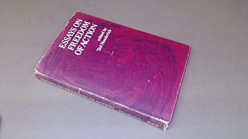 Stock image for Essays on Freedom of Action for sale by Harry Alter