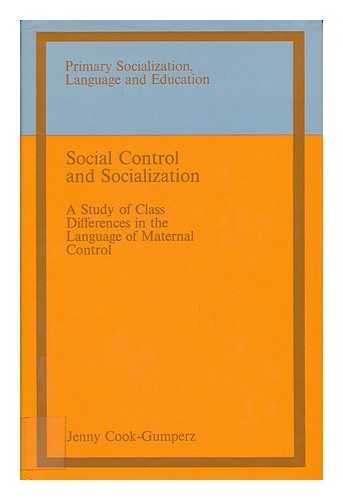 9780710074096: Social Control and Socialization