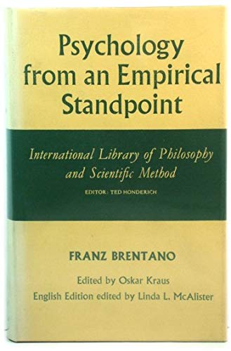 9780710074256: Psychology from an Empirical Standpoint (International Library of Philosophy)