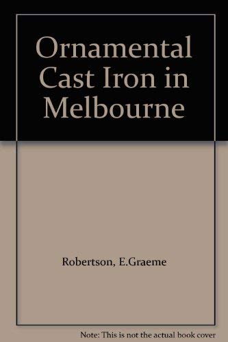 9780710074478: Ornamental Cast Iron in Melbourne