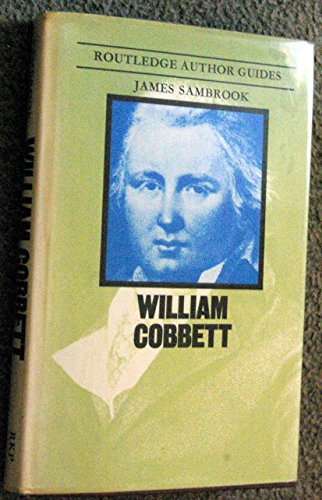 Stock image for William Cobbett (Routledge Author Guides) for sale by The London Bookworm