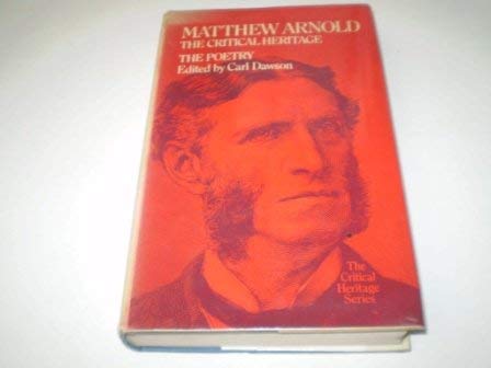 Beispielbild fr Matthew Arnold, the Poetry zum Verkauf von Better World Books