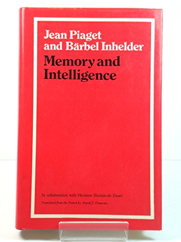 Beispielbild fr Memory and Intelligence zum Verkauf von Better World Books