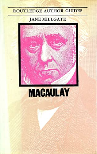 Stock image for Macaulay (Author Guides) for sale by Bahamut Media