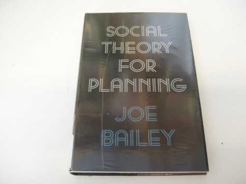 9780710080066: Social Theory for Planning