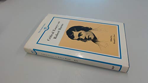 Beispielbild fr Critical Essays on Robert Burns zum Verkauf von Alexander Books (ABAC/ILAB)