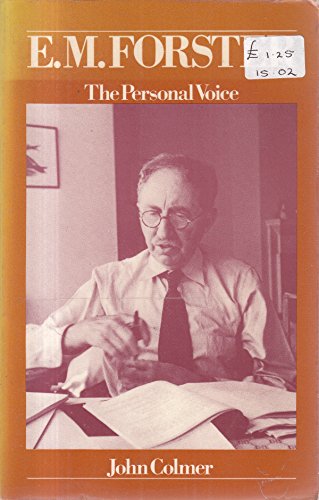 Stock image for E.M.Forster: The Personal Voice for sale by Richard Sylvanus Williams (Est 1976)