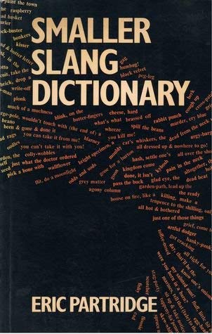 9780710083319: Smaller Slang Dictionary