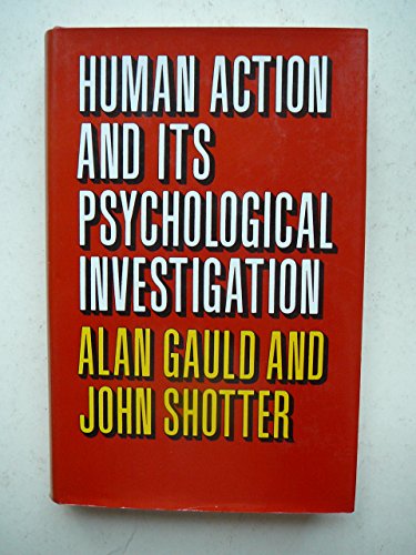 Stock image for Human Action and Its Psychological Investigation for sale by NEPO UG