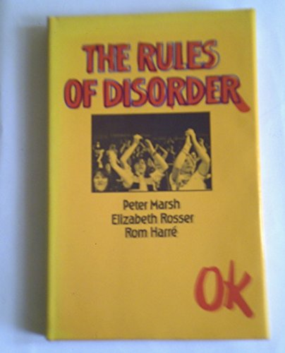Beispielbild fr The Rules of Disorder zum Verkauf von G. & J. CHESTERS