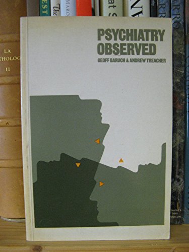 Beispielbild fr Psychiatry Observed zum Verkauf von Anybook.com