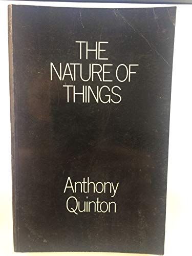 Imagen de archivo de The Nature of Things a la venta por Books From California