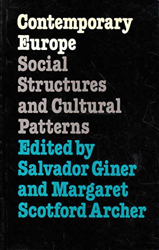 Stock image for Contemporary Europe: Social Structures and Cultural Patterns for sale by gearbooks