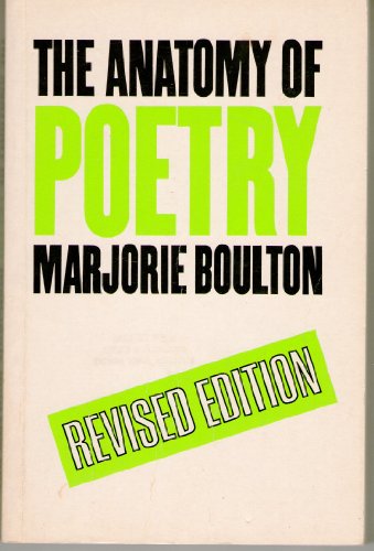 Beispielbild fr Anatomy of Poetry zum Verkauf von Reuseabook