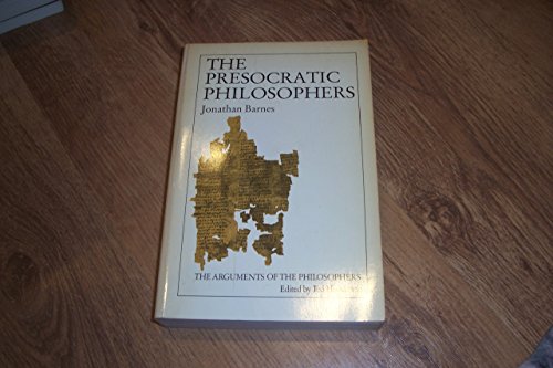 9780710092007: Pre-Socratic Philosophers