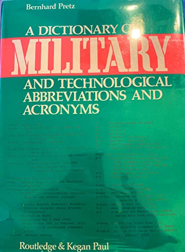 Stock image for Dictionary of Military and Technical Abbreviations and Acronyms for sale by Victoria Bookshop