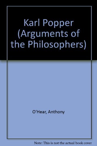 9780710093349: Karl Popper (Arguments of the Philosophers)