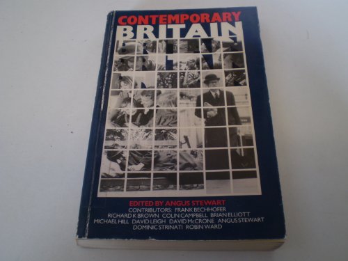 Imagen de archivo de Contemporary Britain a la venta por G. & J. CHESTERS